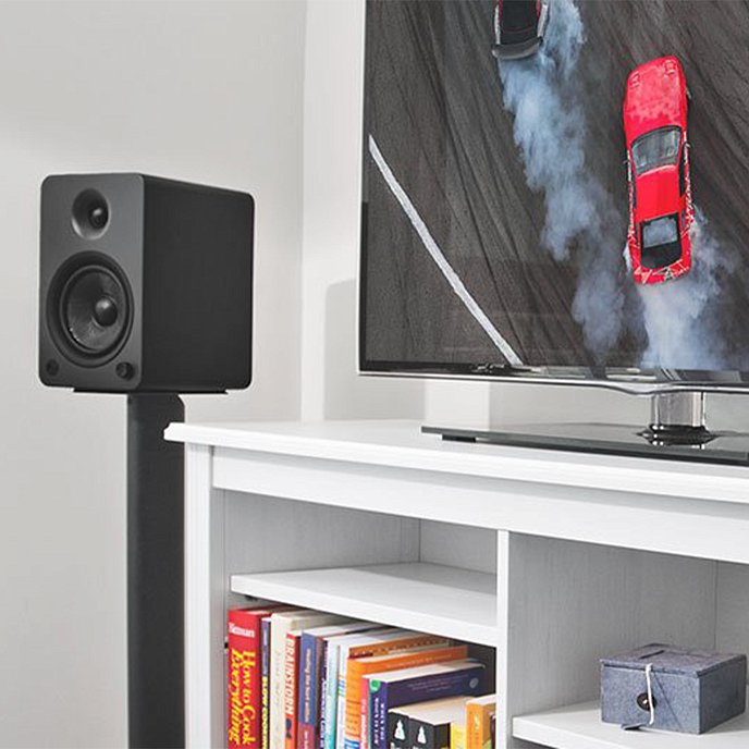 Bookshelf speakers Kanto YU6 Matte Black - img.6