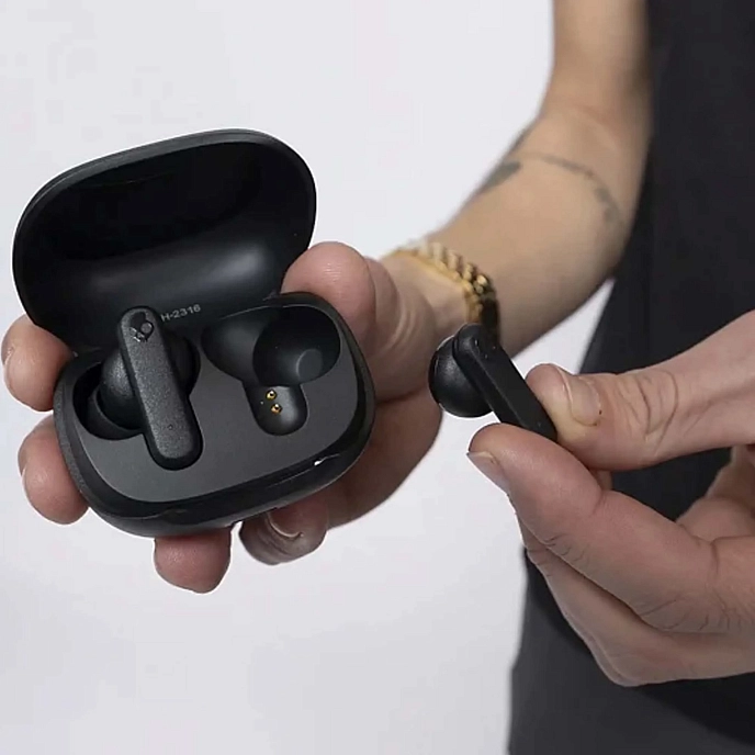 Wireless Headphones Skullcandy Smokin Buds True Black - img.5