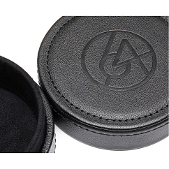 Headphone case 64 Audio Premium Leather Shipping Case Black