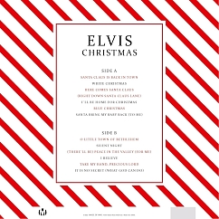 Vinyl Record Elvis Presley - Christmas (Limited Edition White Vinyl) LP