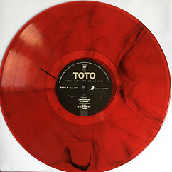 Vinyl Record Toto – Their Ultimate Collection - Red With Black Smoke - LP