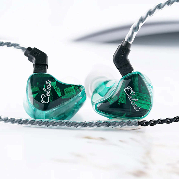 In-ear headphones Celest Wyvern Qing without Mic Green - img.1