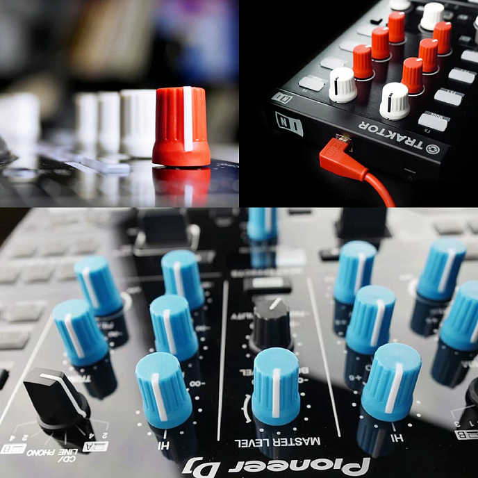 DJTT Chroma Caps Super Knob 90° (Rubber) Yellow - img.4