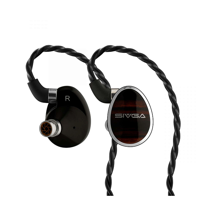 In-ear headphones Sivga Nightingale Black - img.1