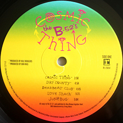 Vinyl Record The B-52S - Cosmic Thing LP