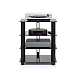 Hi-Fi Stand NorStone Epur 4 HiFi Black/Satin - img.1
