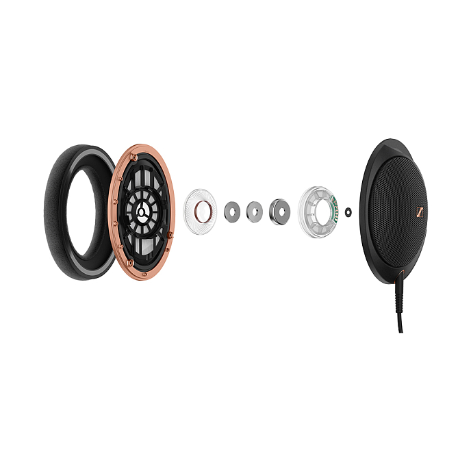 Over-ear headphones Sennheiser HD 505 Copper Edition Black - img.4