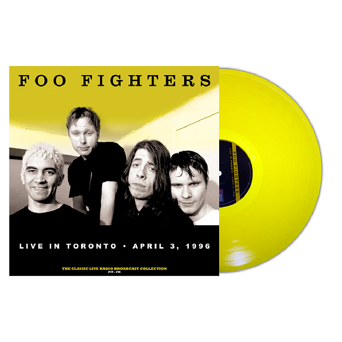 Vinyl Record Foo Fighters – Live In Toronto - 1996 (Yellow) LP - img.1