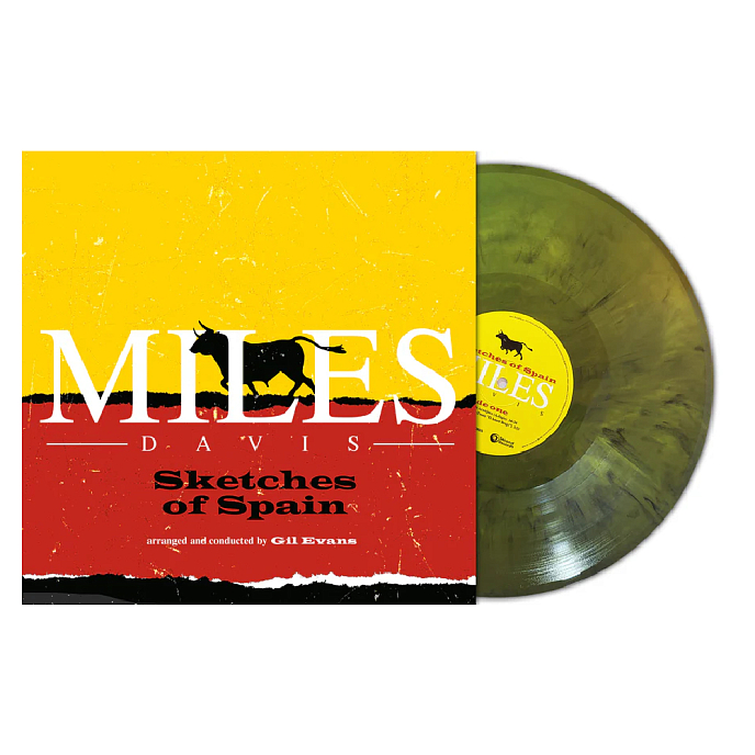 Vinyl Record Miles Davis – Sketches Of Spain (Yellow Marble) LP - img.1