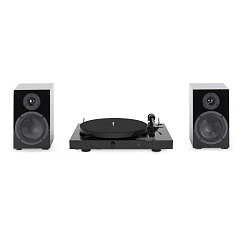 Turntable Pro-Ject SET JukeBox E1 + Speaker Box 5 Piano Black