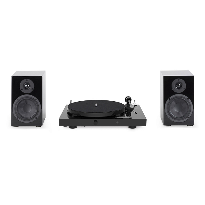 Turntable Pro-Ject SET JukeBox E1 + Speaker Box 5 Piano Black - img.1