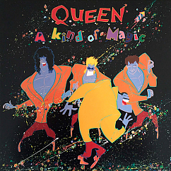 Vinyl Record Queen - A Kind of Magic (Japanese Print)