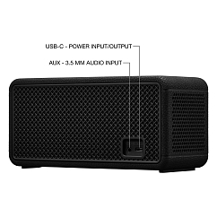 Portable speaker Marshall Middleton II Black & Brass