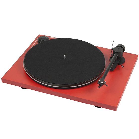 Turntable Pro-Ject Essential II Phono USB DC OM5E Matt Red - img.0