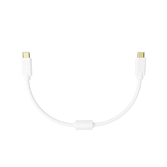 Cable DJTT Chroma Cables USB-C - USB-C Straight White 0.25m