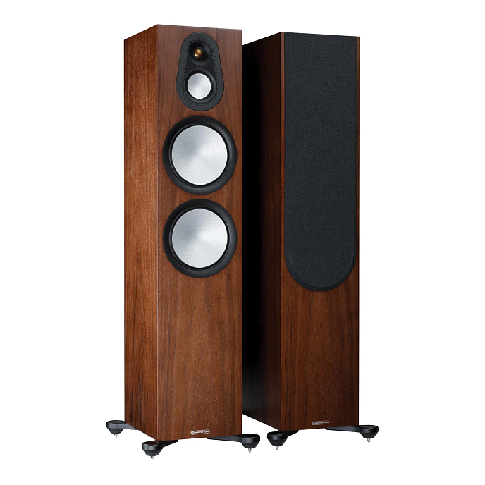 Floorstanding Speakers Monitor Audio Silver 500 7G Natural Walnut - img.0