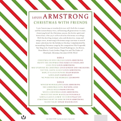 Vinyl Record Louis Armstrong - Christmas With Friends (Limited Edition Green) LP