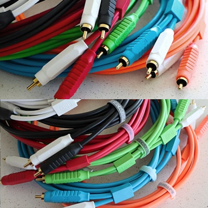 Cable DJTT Chroma Cables 2RCA - 2RCA Green 2m - img.6