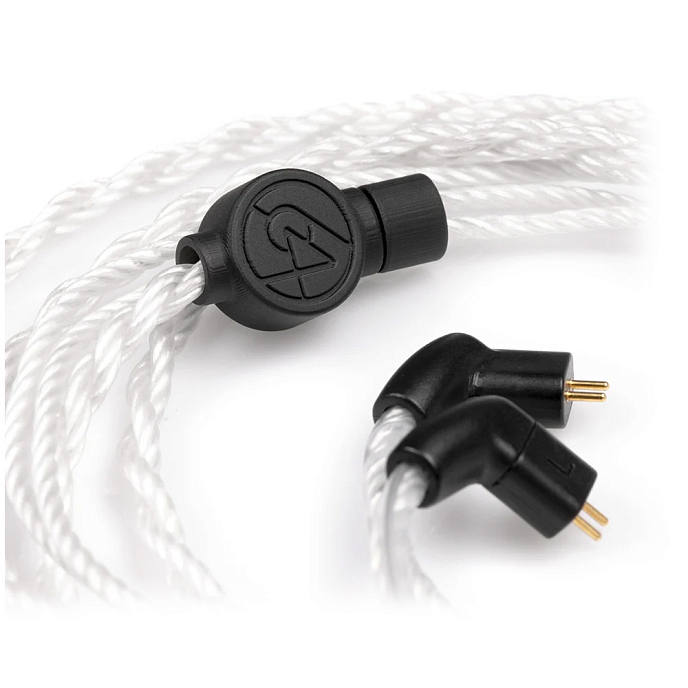Cable 64 Audio Premium 8-Braid Cable Non-Recessed Silver 4.4mm - img.1