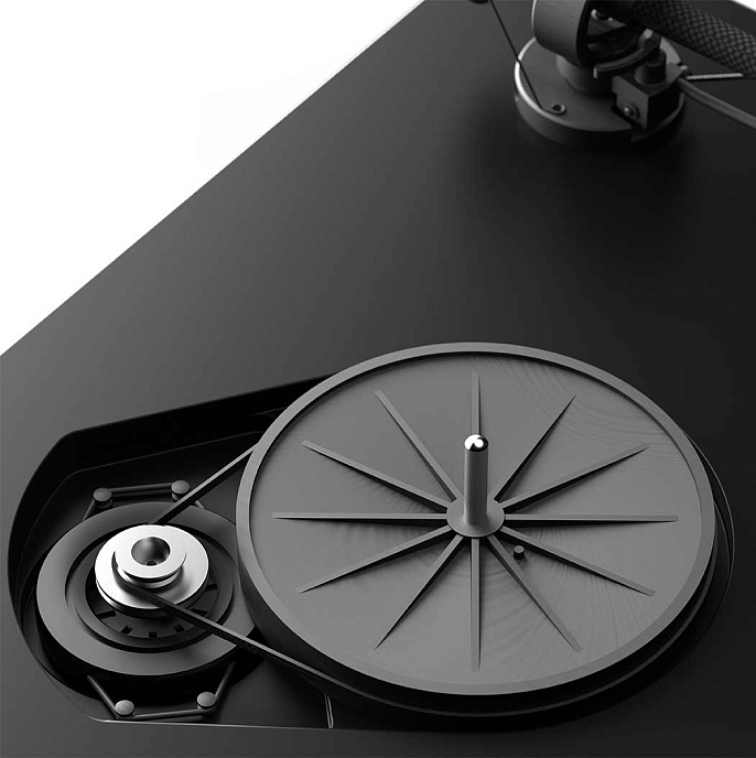 Turntable Pro-Ject X2 2M Silver Satin Black - img.2