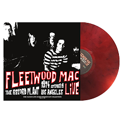 Vinyl Record Fleetwood Mac – Live (The Record Plant Los Angeles 1974 19th September) (Limited Edition, Red Marble) LP