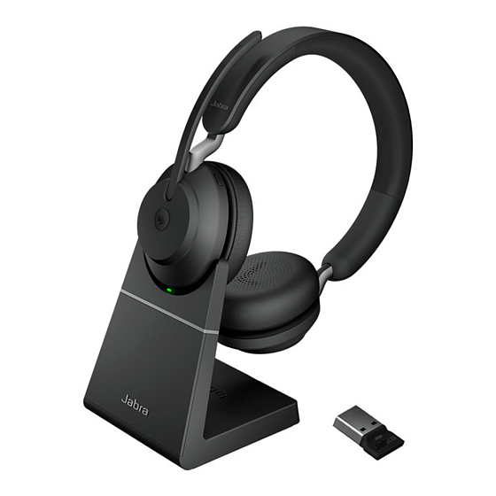 Headset Jabra Evolve2 65 Link380a MS Stereo Stand Black - img.0