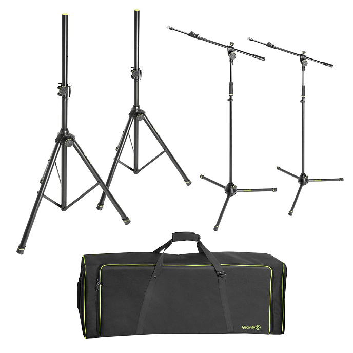 Speaker Stands Gravity SSMS SET 1 Black - img.0