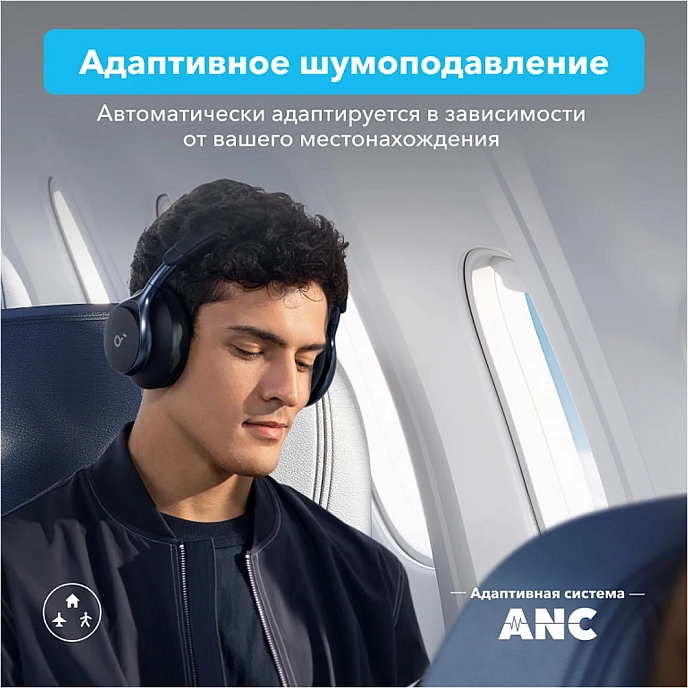Wireless Headphones Anker Soundcore Space One Jet Black - img.8