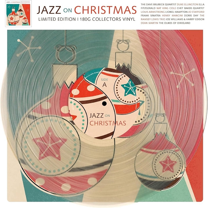 Vinyl Record Various Artists - Jazz On Christmas (Limited Edition Transparent White) LP - img.1