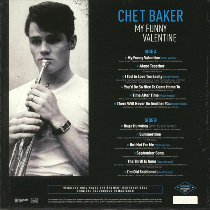 Vinyl Record Chet Baker - My Funny Valentine (Limited Edition) LP - img.1