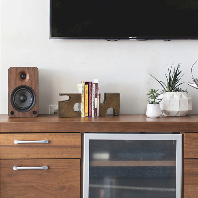 Bookshelf speakers Kanto YU6 Walnut - img.5