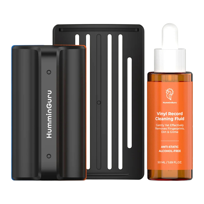 Vinyl record cleaning set HumminGuru I-Brush Vinyl Record Cleaning Kit - img.0