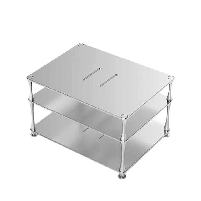 Hi-Fi Stand ddHiFi HS400 HiFi Rack Silver (2cm + 10cm + 12cm) - img.0