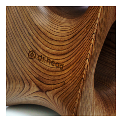 Headphone stand Dr.Head Under Wood Typhoon 1 Brown