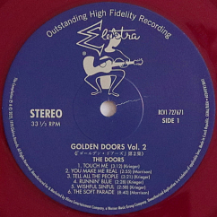 Vinyl Record The Doors – Golden Doors Vol. 2 (coloured) LP