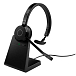 Headset Jabra Evolve 65 TE Link 390a UC Mono Stand Black - img.1
