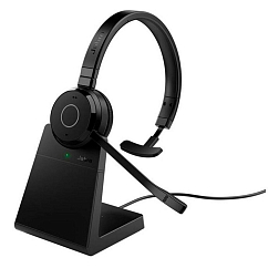 Headset Jabra Evolve 65 TE Link 390a UC Mono Stand Black