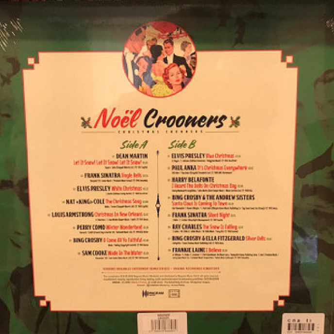 Vinyl Record Various Artists - Noel Crooners - Christmas Crooners LP - img.1