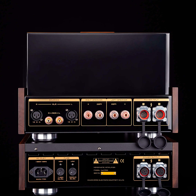 Headphone Amplifier Cayin Soul 170HA Black Brown - img.5