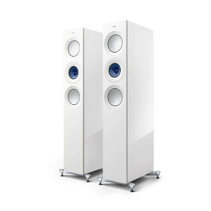 Floorstanding Speakers KEF REFERENCE 3 Meta High-Gloss White/Blue - img.0
