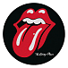Vinyl Accessory Pyramid The Rolling Stones Tongue and Lips Logo (12 Slipmat) Black - img.0