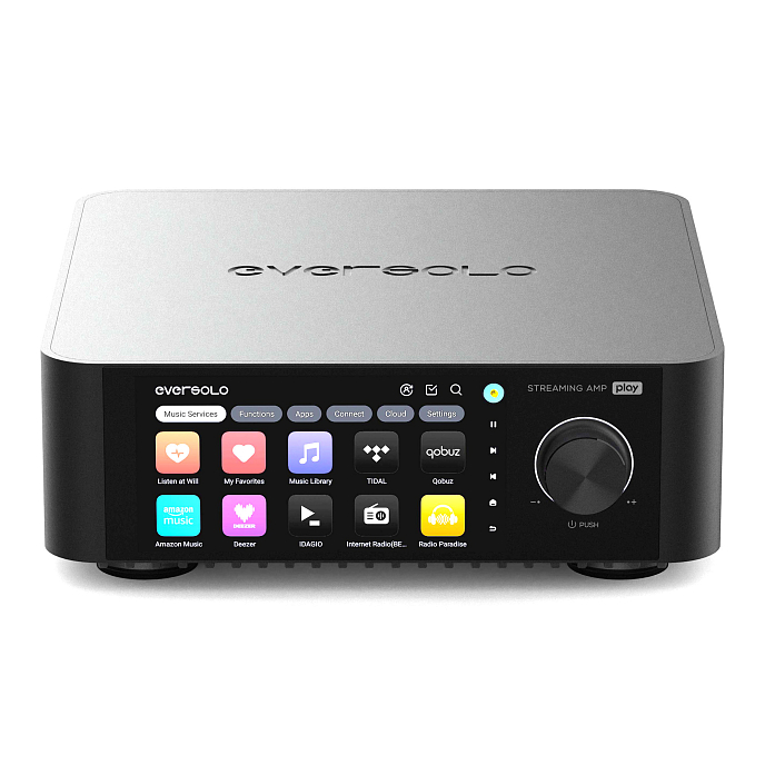 Network Audio Player Eversolo Play Black - img.1