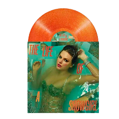 Vinyl Record Taylor Swift - The Life Of A Showgirl: Sweat And Vanilla Perfume (Orange Glitter) LP