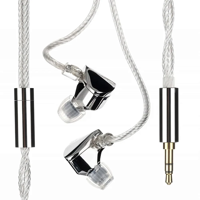 In-ear headphones MoonDrop Kato Glossy Silver - img.3