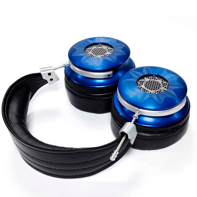 High End headphones Spirit Titano Wave Blue Black - img.2