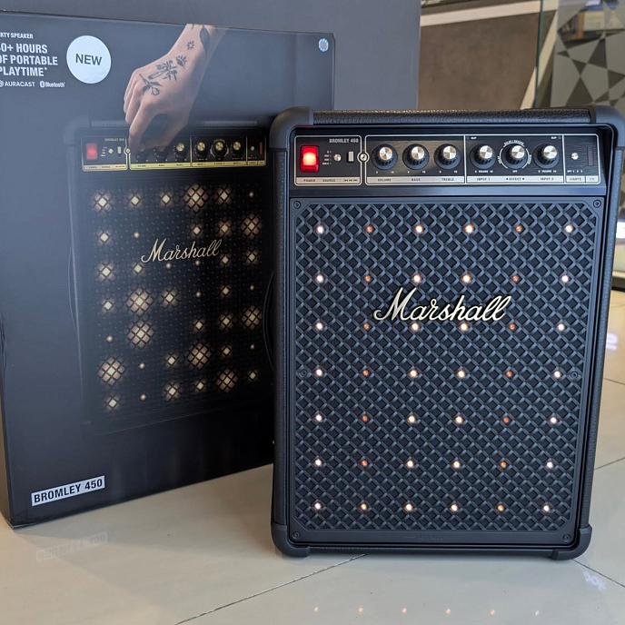 Speaker System Marshall Bromley 450 Black Brass - img.13