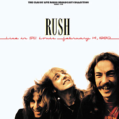 Vinyl Record Rush – Live In St. Louis 1980 (White With Red Splatter) - 2LP