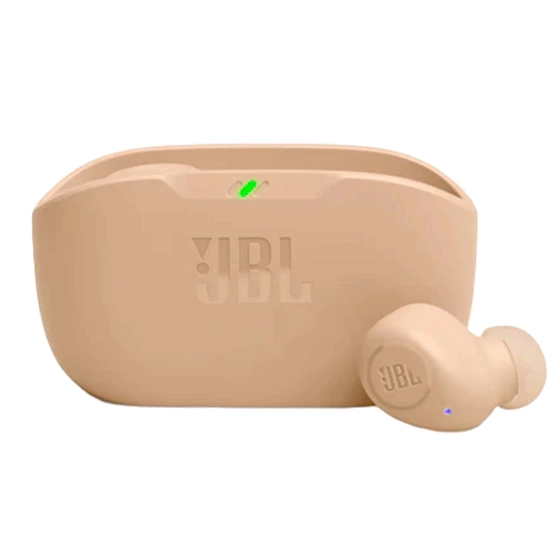 Wireless Headphones JBL Wave Buds Beige - img.0