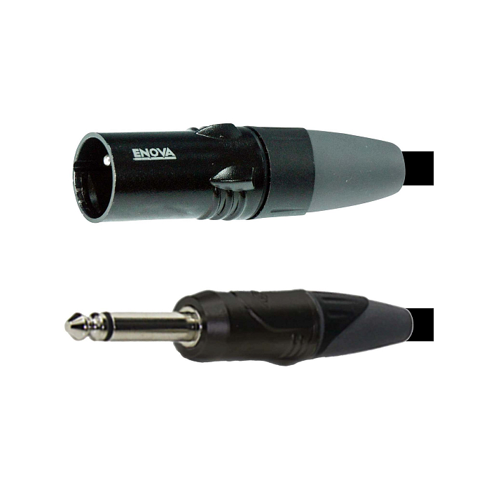 Cable ENOVA EC-A1-XLMPLM2-7 Black XLR(m) - jack 6.3mm 7m - img.2