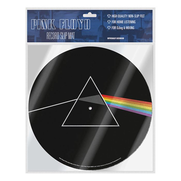 Vinyl Accessory Pyramid Pink Floyd Darkside (12 Slipmat) Black - img.1